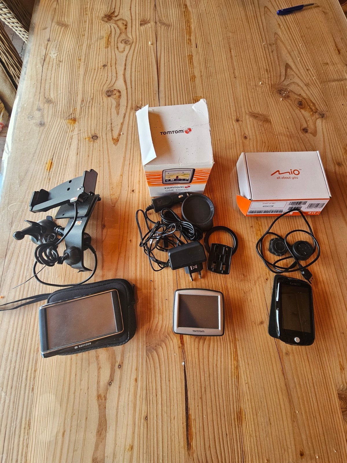 Navigatiesystemen: Navigon, TomTom, Mio Cyclo, Auto diversen, Autonavigatie, Ophalen, Gebruikt