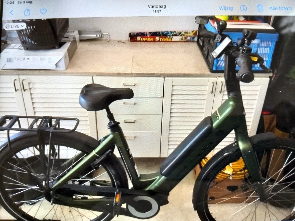 E-bike Amslod Eton, Zo goed als nieuw, 51 tot 55 cm, 50 km per accu of meer, Ophalen
