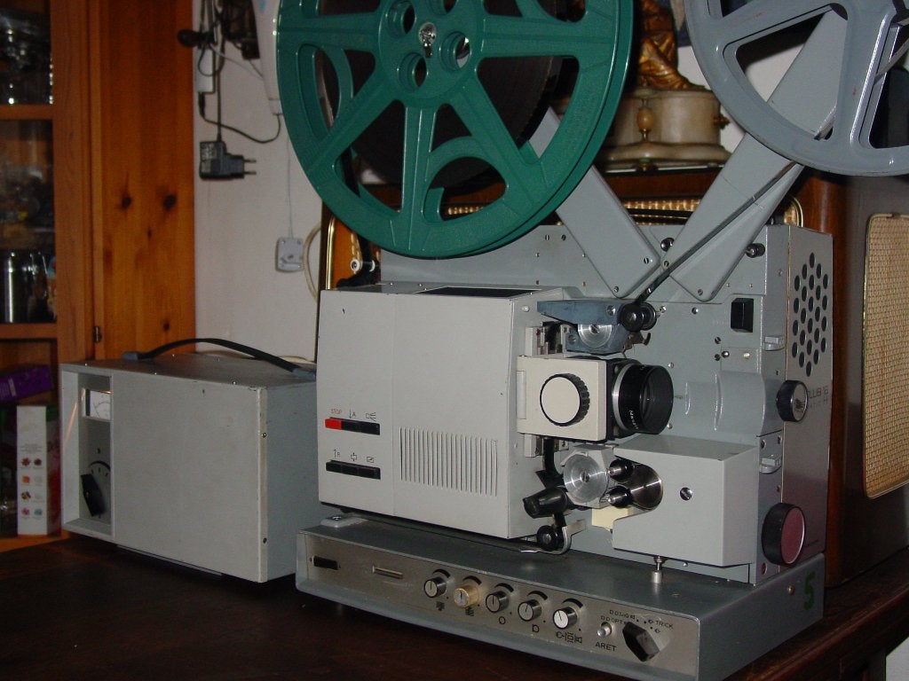 Filmprojector 16mm, Ophalen, 1960 tot 1980, Projector