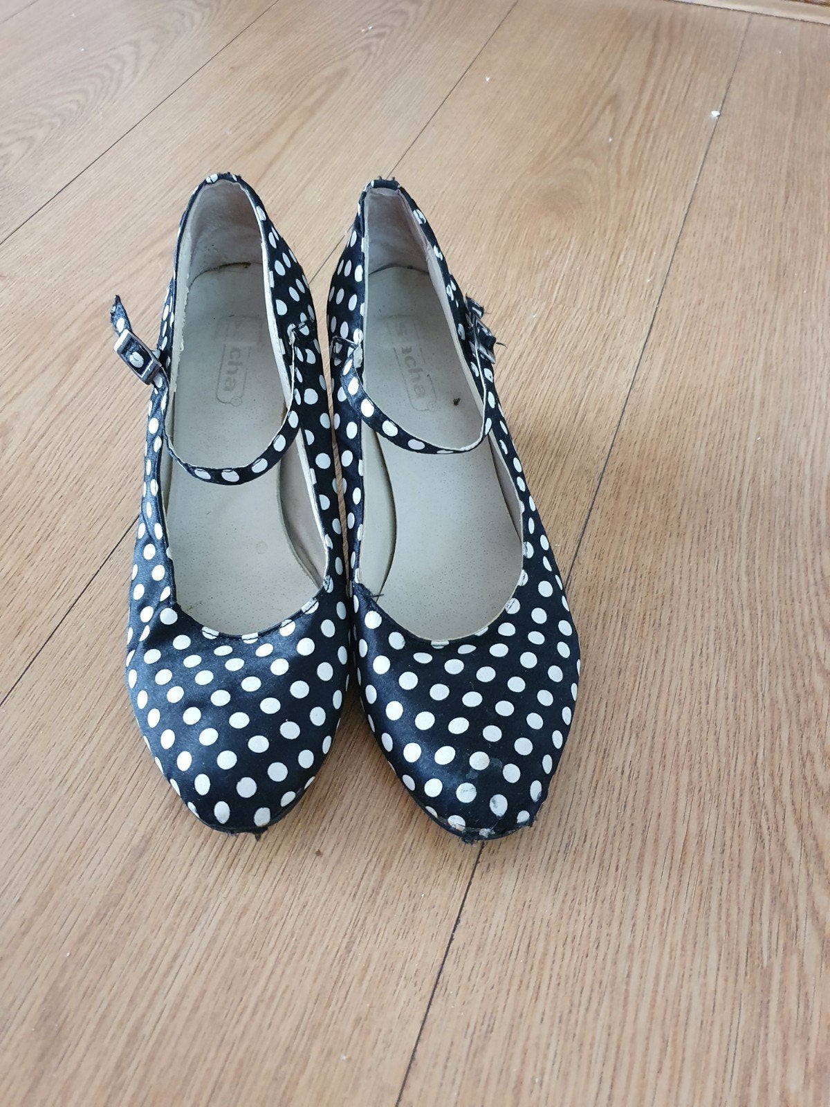Sacha polkadot schoentjes maat 38, Kleding | Dames, Schoenen, Pumps, Zwart, Ophalen of Verzenden, Sacha