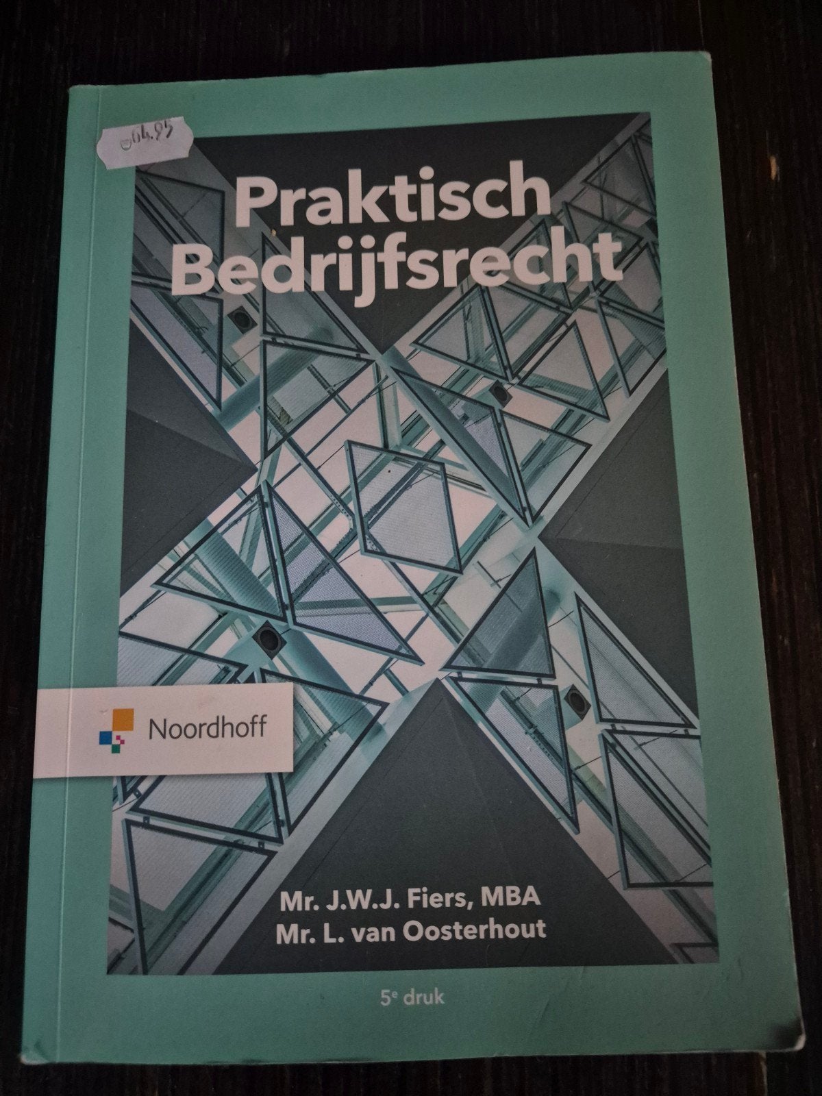 Praktisch Bedrijfsrecht 5e druk, Ophalen of Verzenden, Alpha, Zo goed als nieuw, HBO