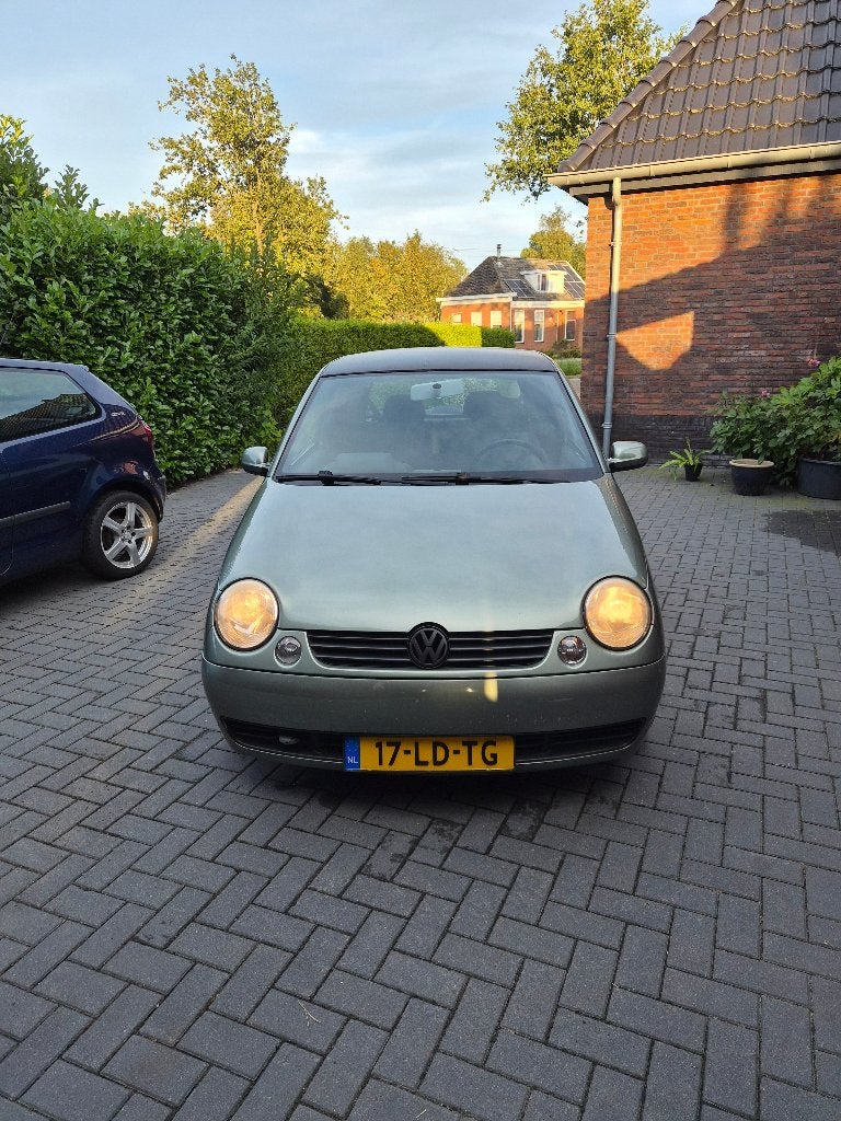 Volkswagen Lupo 1.4 44KW 2002 Groen, Voorwielaandrijving, 31 €/maand, 4 cilinders, 4 stoelen