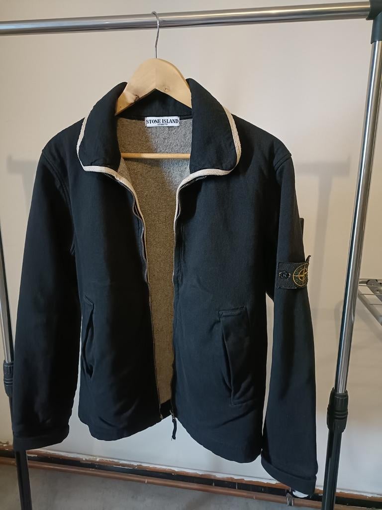 Vintage Stone Island jas, Ophalen of Verzenden, Blauw, Stone Island