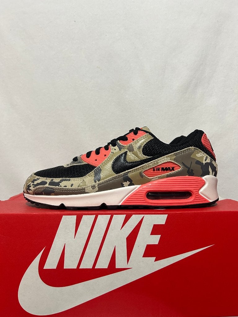 NIEUW! Maat 44,5 - Nike Air Max 90 Premium Magic Ember Camo