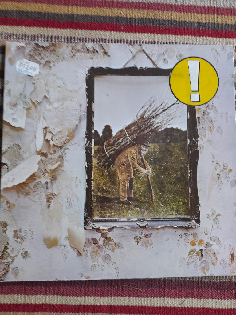 Led Zeppelin- IV lp, Cd's en Dvd's, Vinyl | Rock, Ophalen of Verzenden, Gebruikt, 12 inch, Poprock