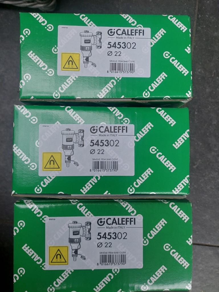 Caleffi 545302 vuilafscheider met magneet Ø 22 mm, Doe-het-zelf en Verbouw, Verwarming en Radiatoren, Minder dan 30 cm, Overige typen