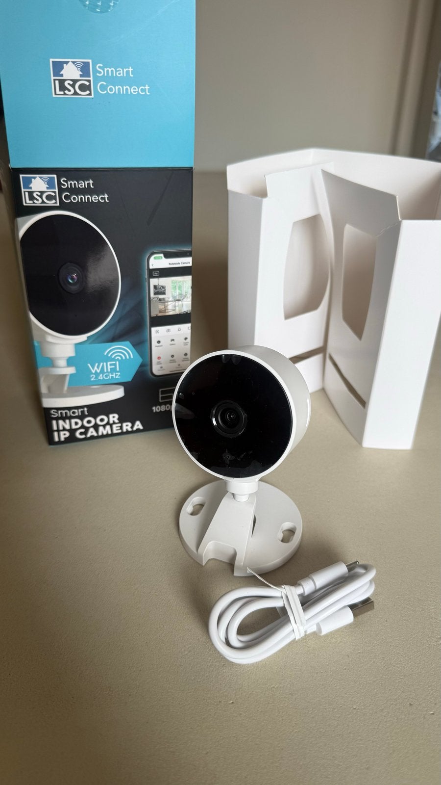 LSC Smart Connect Indoor IP Camera 1080p HD Wifi, Ophalen, Nieuw, Binnencamera