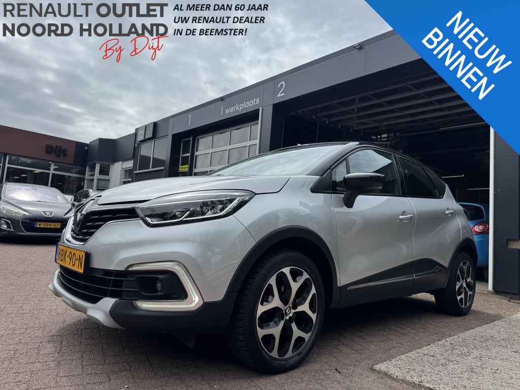 Renault Captur 1.3 TCe 150pk EDC Intens+Pack Camera!, Stof, Gebruikt, Euro 6, 4 cilinders