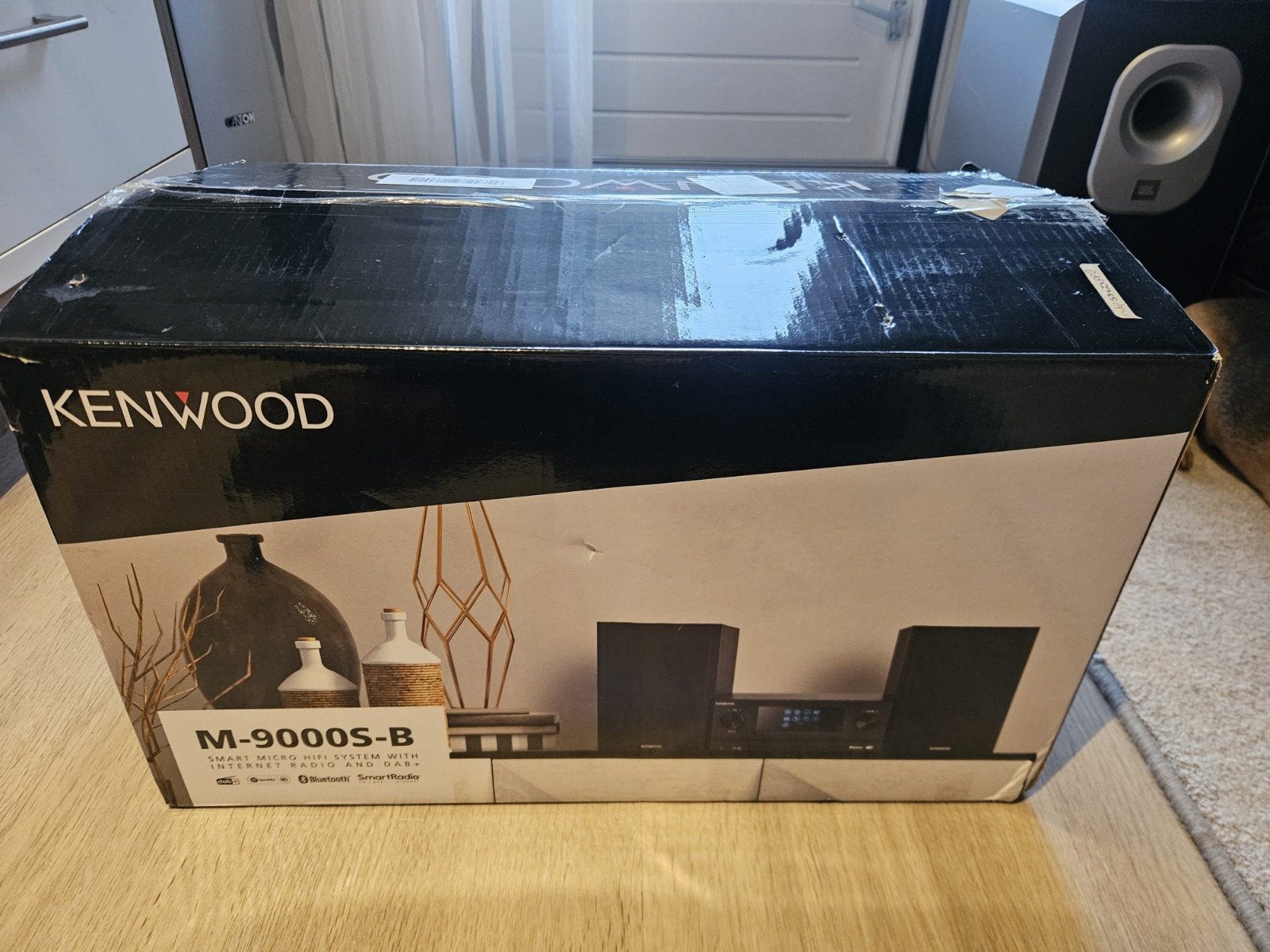 Kenwood M-9000S Smart Micro Hifi Systeem met Internetradio, Ophalen, Nieuw, Cd-speler, Microset