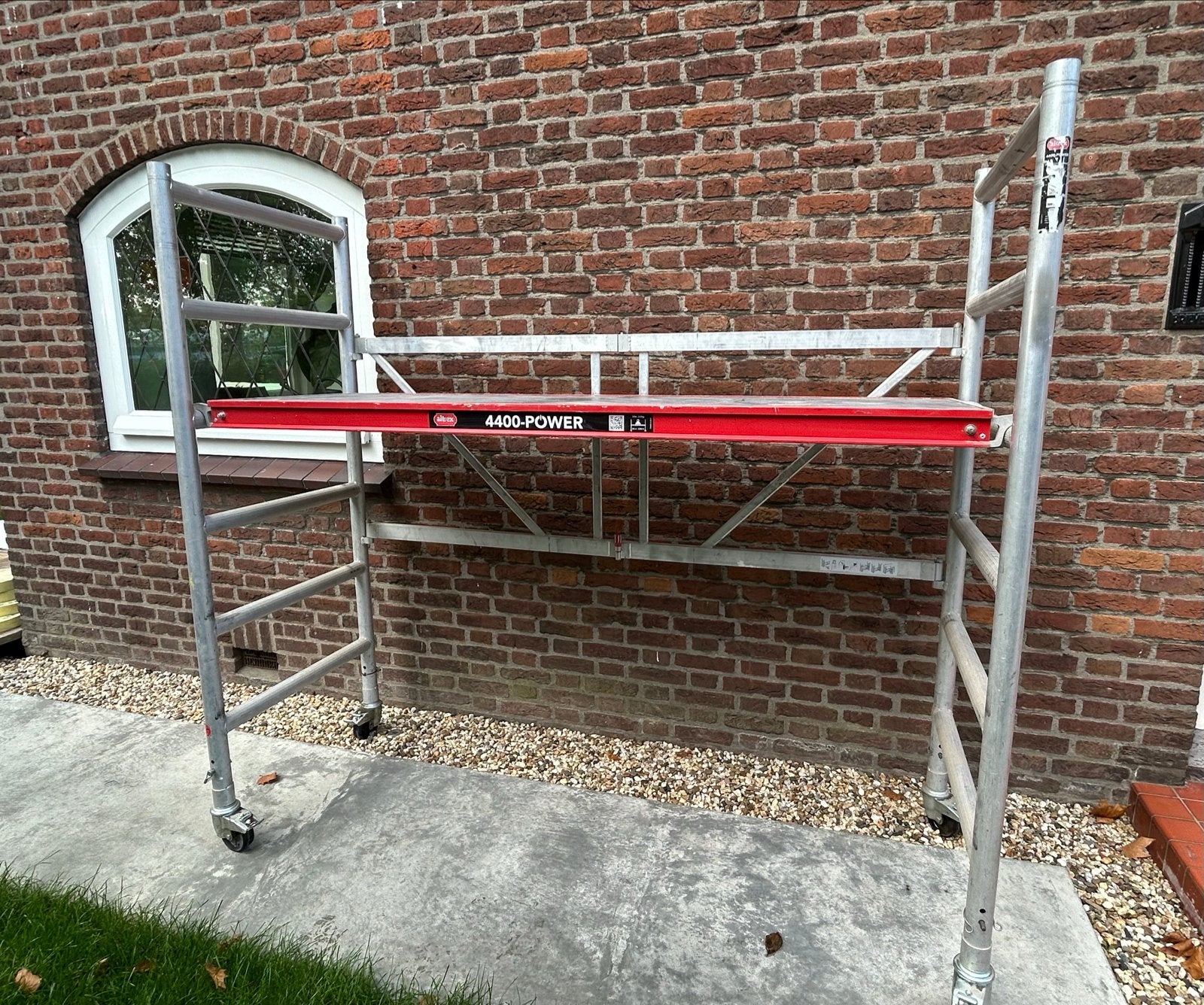 Altrex 4400-POWER kamersteiger - rolsteiger, Doe-het-zelf en Verbouw, Ophalen, Gebruikt, Rolsteiger of Kamersteiger, Minder dan 2 meter