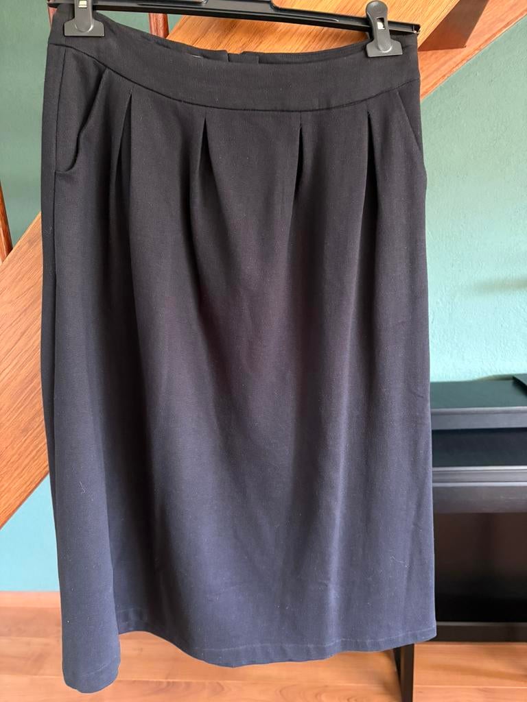 Les Favorites zwarte rok met steekzakken maat S, Kleding | Dames, Rokken, Zwart, Ophalen of Verzenden, Zo goed als nieuw, Maat 36 (S)