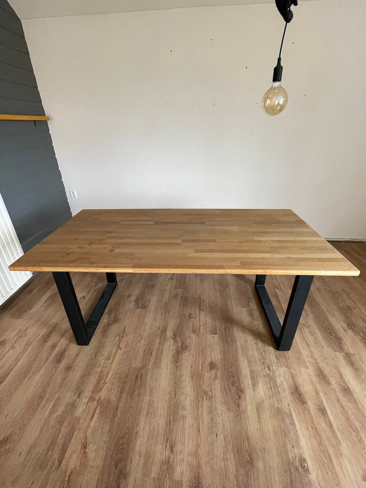 Eettafel met bank - Modern en comfortabel, Huis en Inrichting, Tafels | Eettafels, Ophalen, Gebruikt, 50 tot 100 cm, Vijf personen of meer