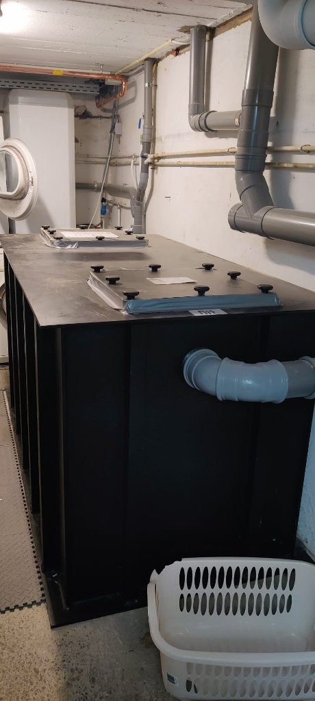 ESEP HDPE Vetafscheider PE-VI 4004 BG - Horeca, Ophalen, Kunststof, Zwart, Overige merken