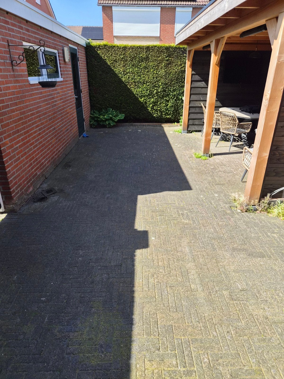 klinkers voor terras ongeveer 50m2, Tuin en Terras, Tegels en Klinkers, Ophalen, Gebruikt, Klinkers, 10 m² of meer