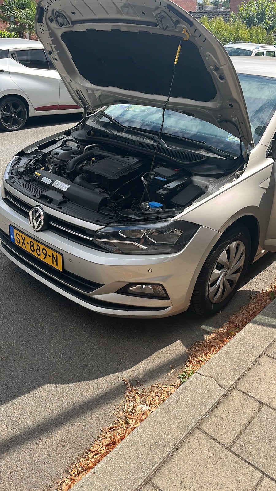 Volkswagen Polo 1.0 TSI 95pk 2018 Grijs, Auto's, Voorwielaandrijving, 40 €/maand, 23 km/l, Origineel Nederlands