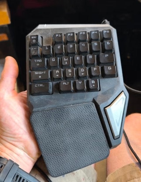 DELUX Game Titan T9 PRO Gaming Toetsenbord, Computers en Software, Toetsenborden, Ophalen, Gaming toetsenbord