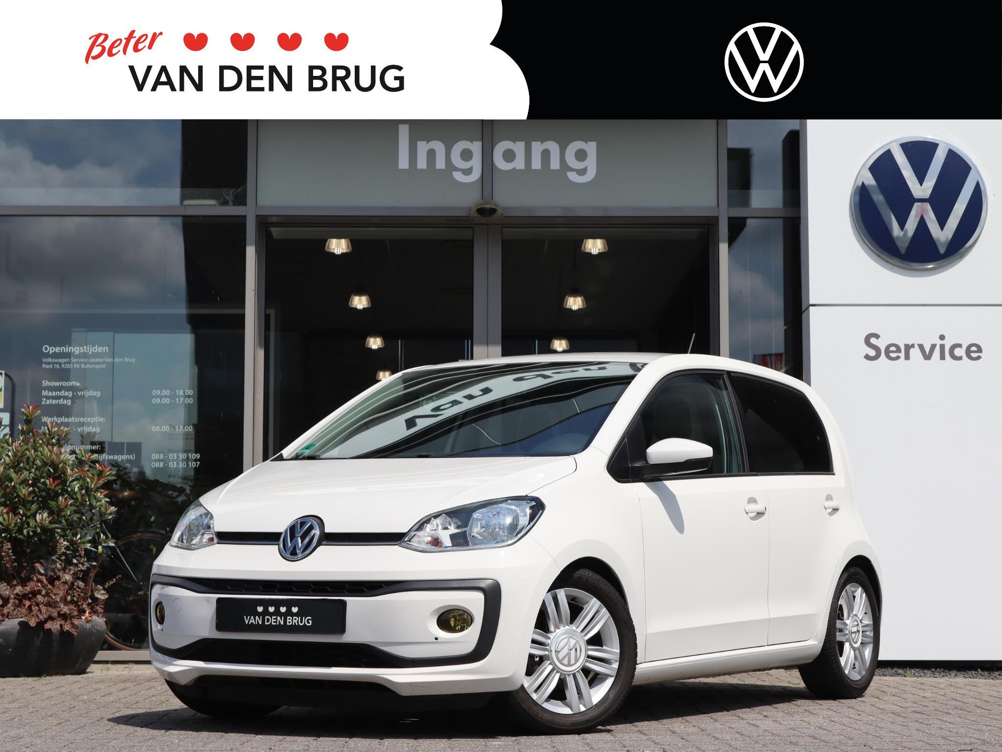 Volkswagen Up! 1.0 60 pk BMT high up! | Airco | Stoelverwarm