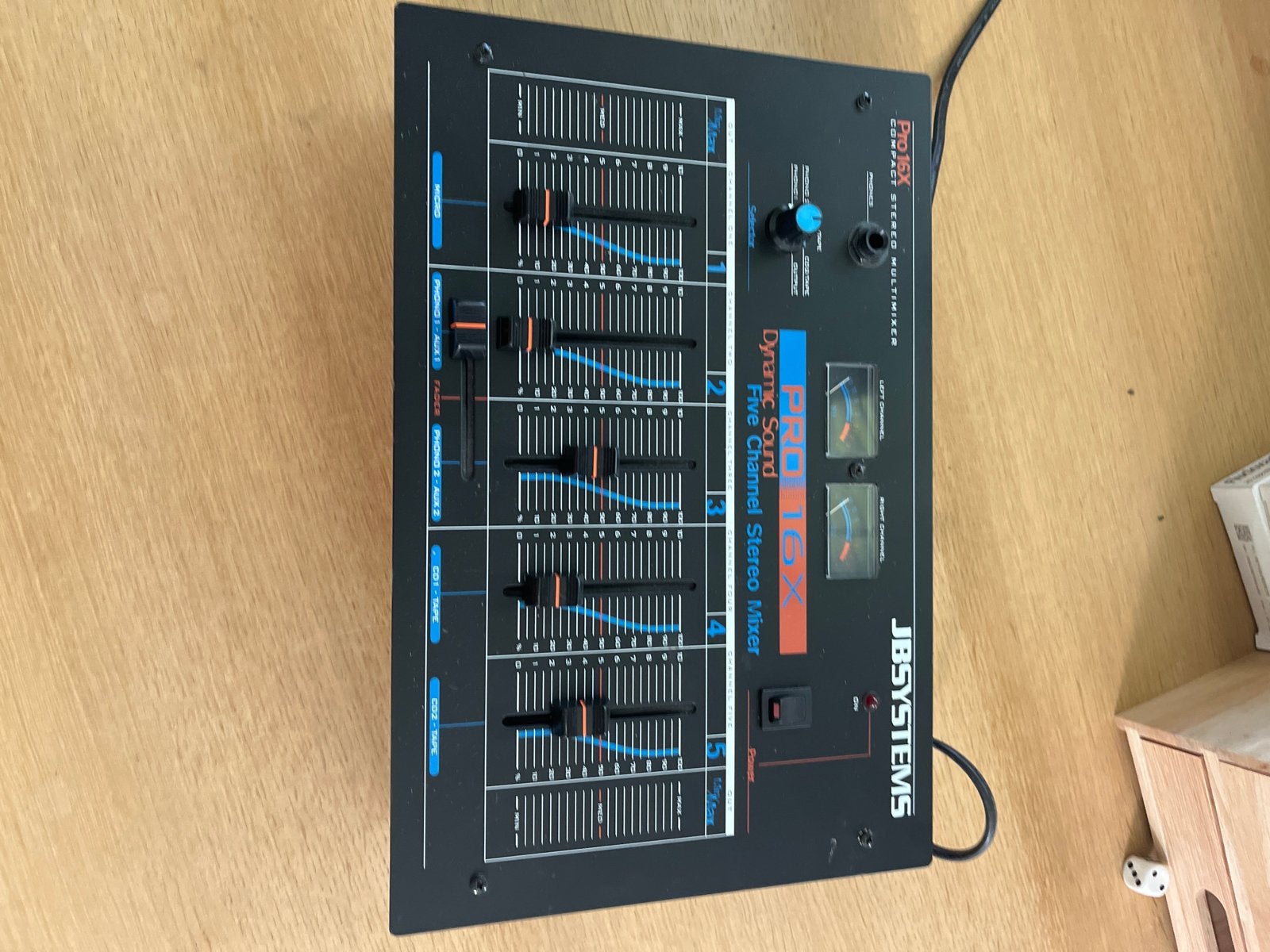 JB Systems Pro 16X Compact Stereo Multimixer, Muziek en Instrumenten, Mengpanelen, Verzenden, Gebruikt, 5 tot 10 kanalen