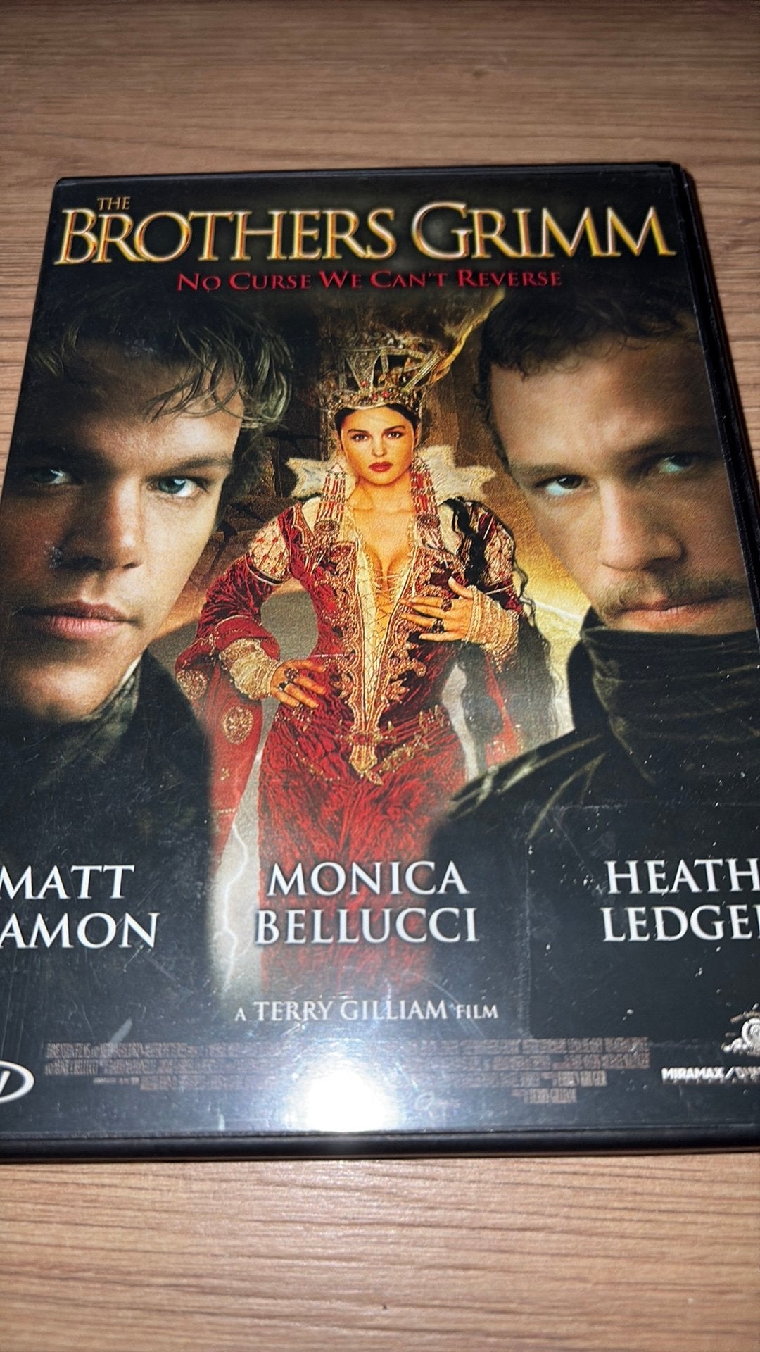 The Brothers Grimm met Heath Ledger en Matt Damon., Vanaf 16 jaar, Ophalen of Verzenden, Zo goed als nieuw