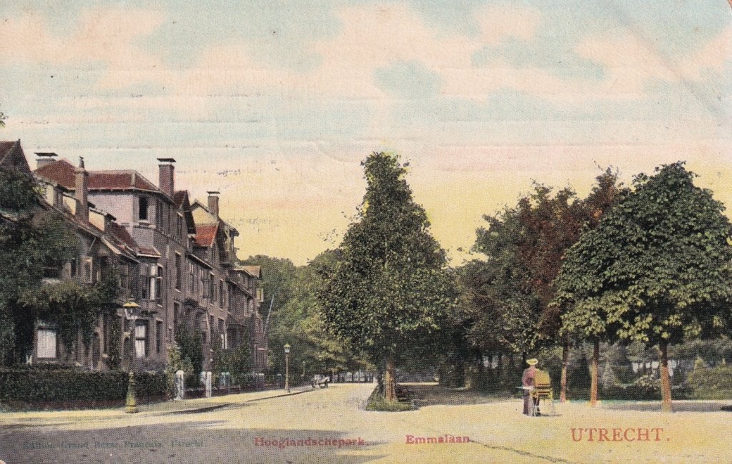 Utrecht Emmalaan, Verzenden, Voor 1920, Gelopen, Utrecht