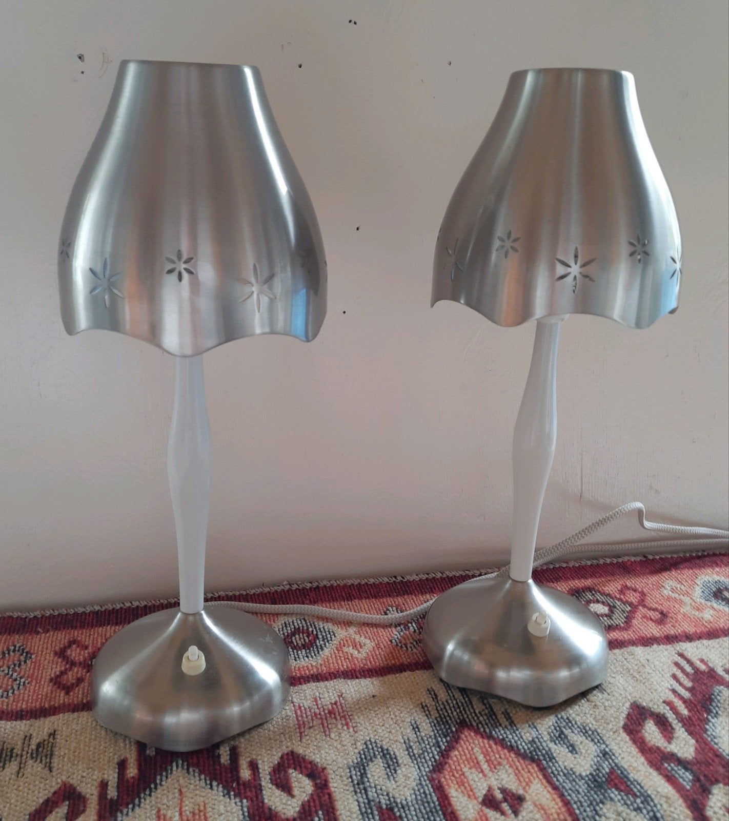 Ikea type aftonstund tafellampen, lees de beschrijving, Huis en Inrichting, Lampen | Tafellampen, Ophalen of Verzenden, Zo goed als nieuw