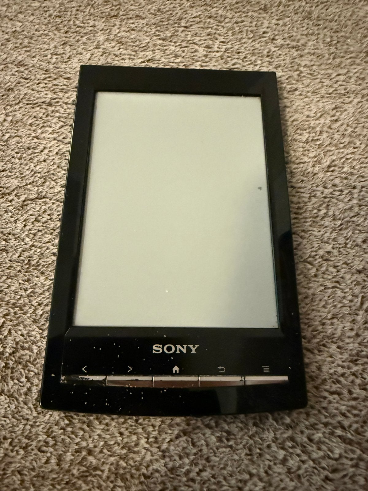 Sony e-reader PRS-T1 nette staat 206 boeken, Computers en Software, Ophalen of Verzenden, Zo goed als nieuw, Touchscreen