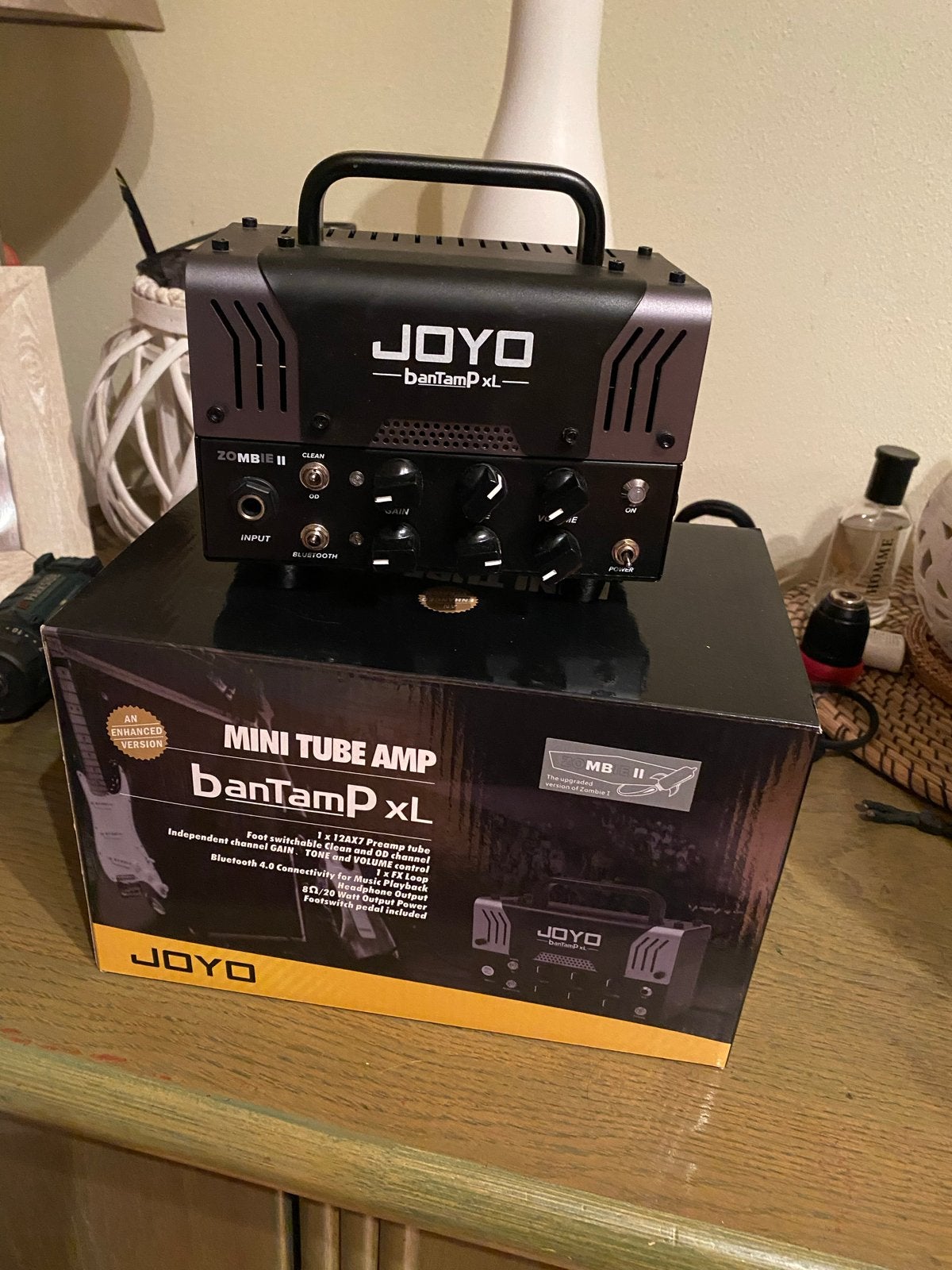 Joyo Bantamp XL Zombie II Mini Tube Amp, Ophalen, Zo goed als nieuw