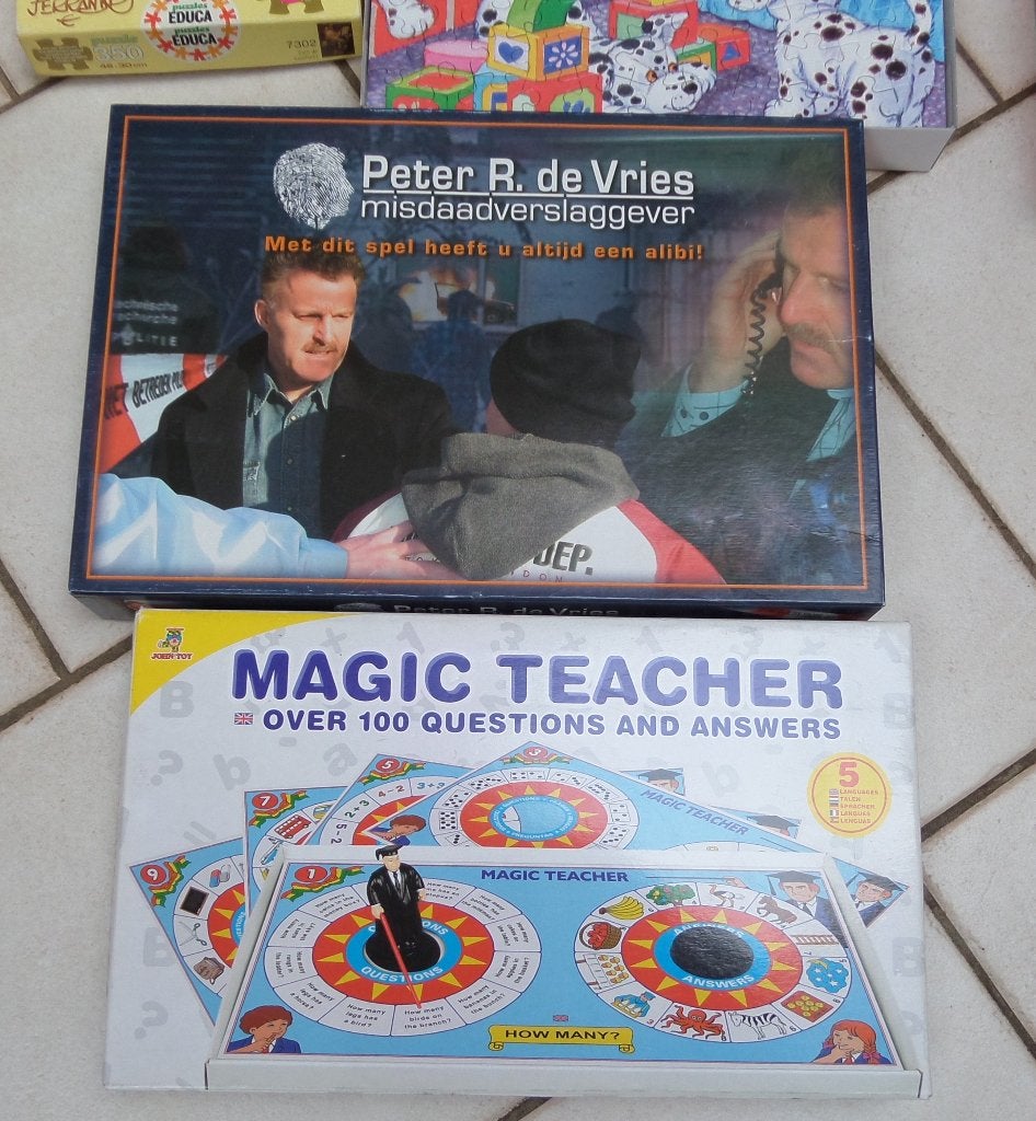 Diverse spellen en puzzels., Ophalen, Gebruikt