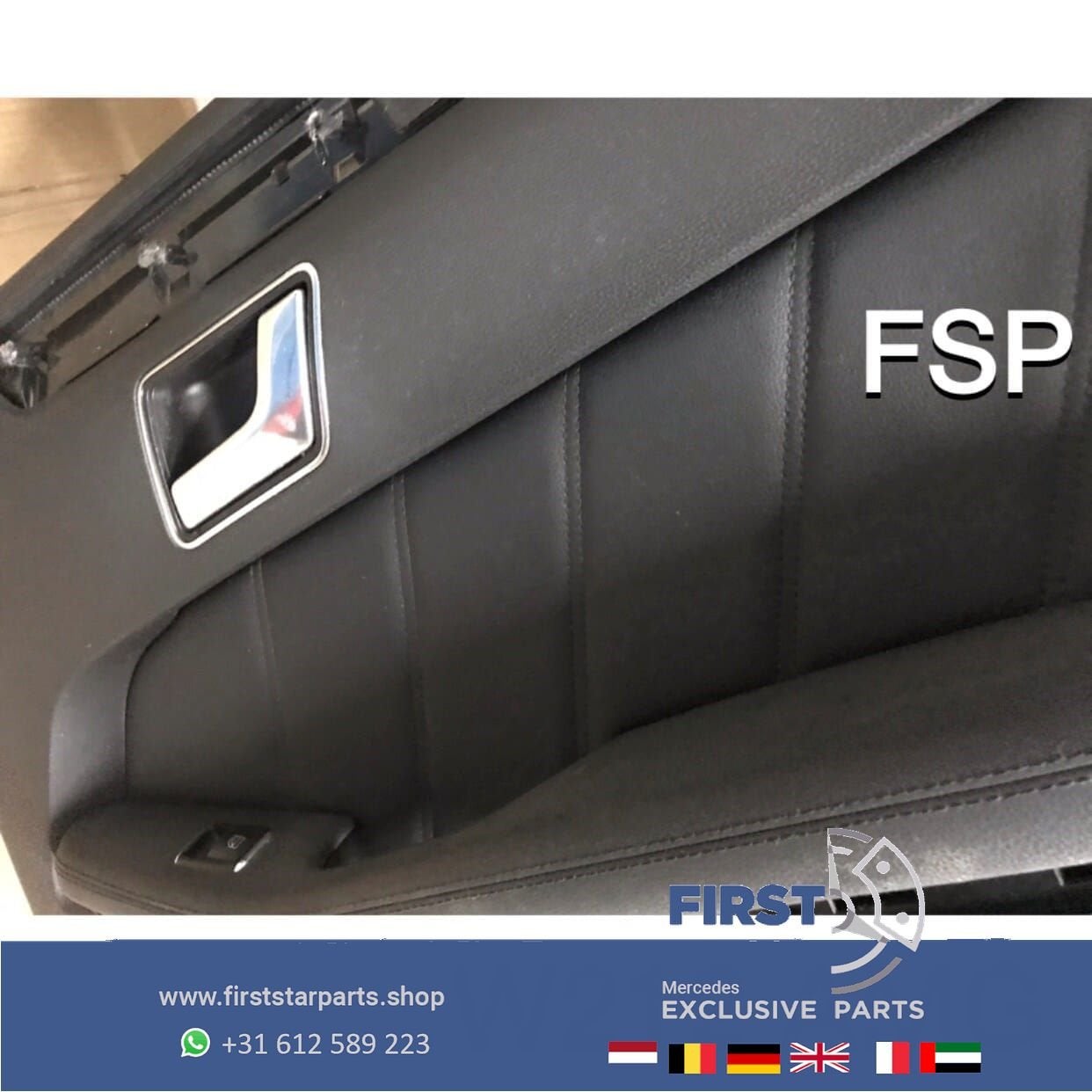 W212 AMG DEURPANEEL Mercedes E KLASSE DEUR PANEEL KAART, Auto-onderdelen, Gebruikt, -, Ophalen of Verzenden, -
