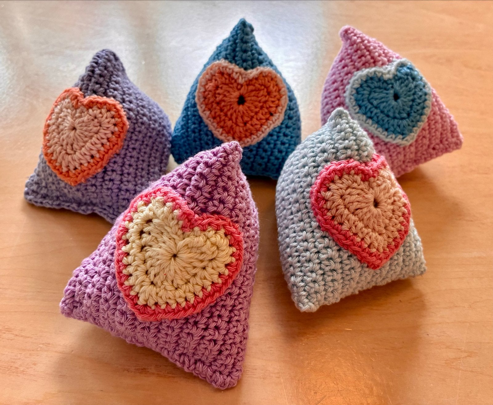 Gehaakte babyspeeltjes  - set van 5, Ophalen of Verzenden, Nieuw, Overige typen