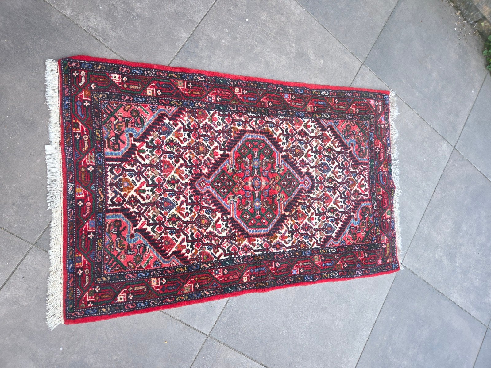 Perzisch Tadjabad Tapijt 78x123 cm met Certificaat, Huis en Inrichting, Stoffering | Tapijten en Kleden, Ophalen, 100 tot 150 cm