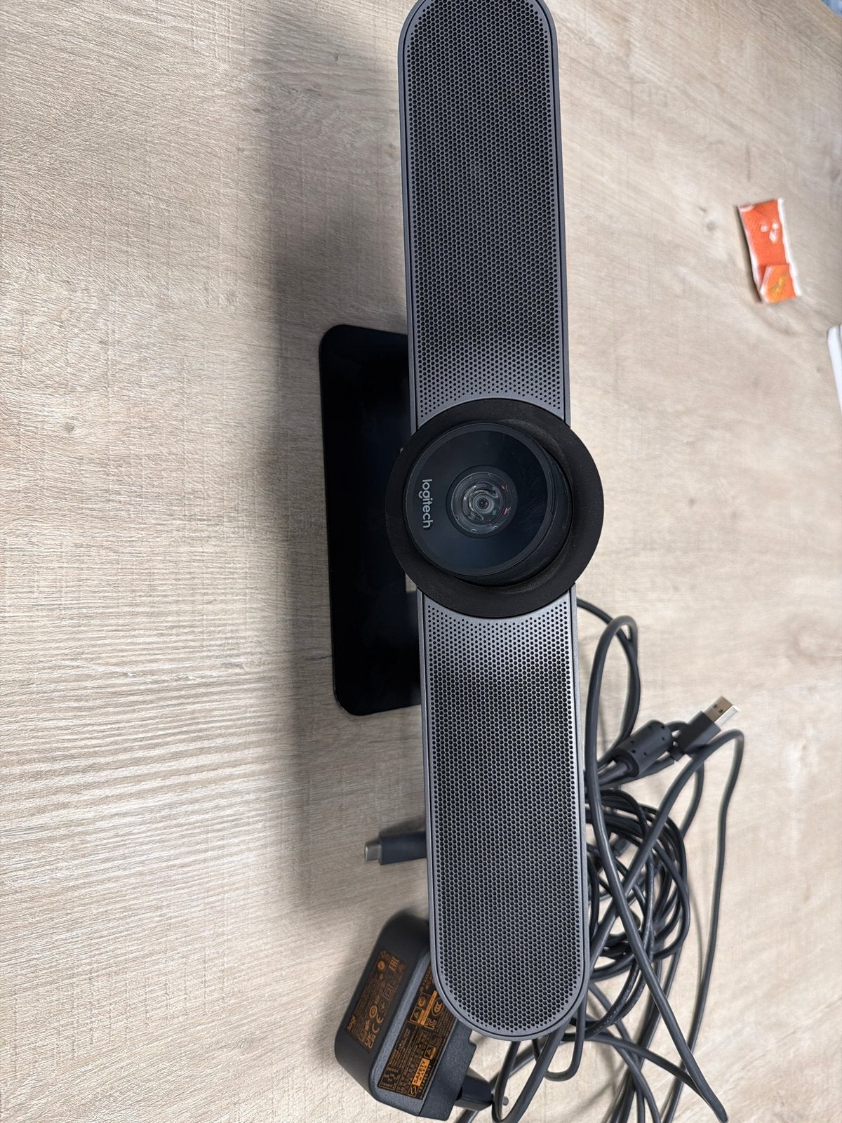Logitech MeetUp Conferentiecamera met Microfoon, Computers en Software, Webcams, Ophalen of Verzenden, Zo goed als nieuw, Windows