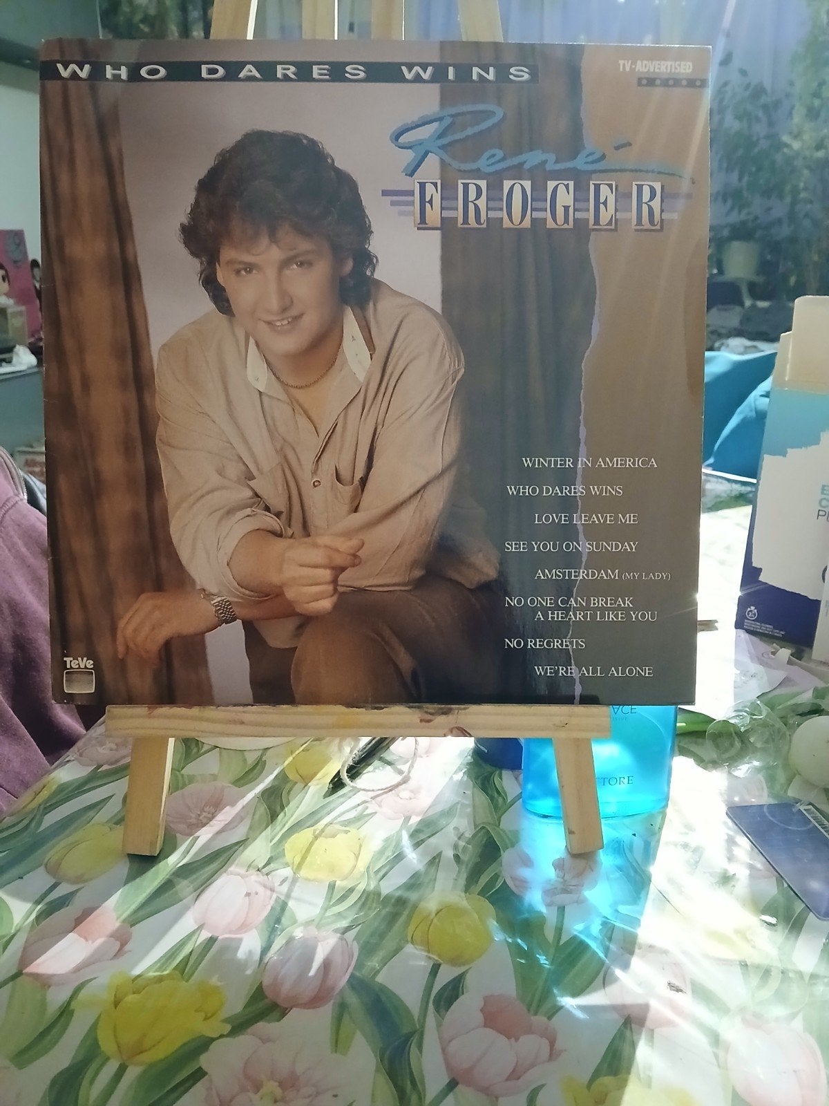 René Froger - Who Dares Wins LP (TV-Advertised), Cd's en Dvd's, Vinyl | Pop, Ophalen of Verzenden, Gebruikt