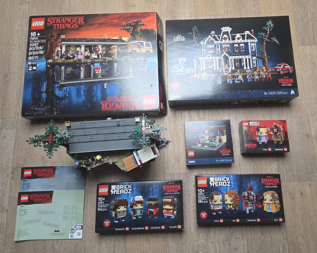 Lego Stranger Things set 11370/40549/40801/40879/40891/75810, Kinderen en Baby's, Speelgoed | Duplo en Lego, Overige thema's, Lego