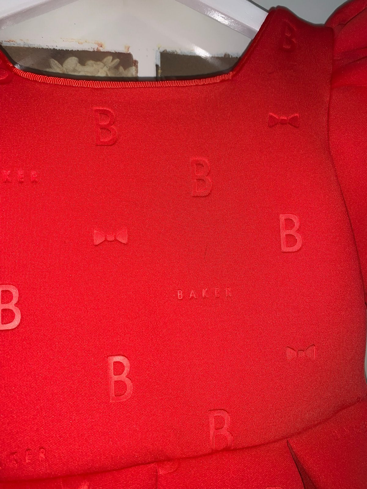 Prachtige rode Ted Baker jurk voor meisjes - Maat 104, Kinderen en Baby's, Ophalen of Verzenden, Zo goed als nieuw, Meisje, Jurk of Rok