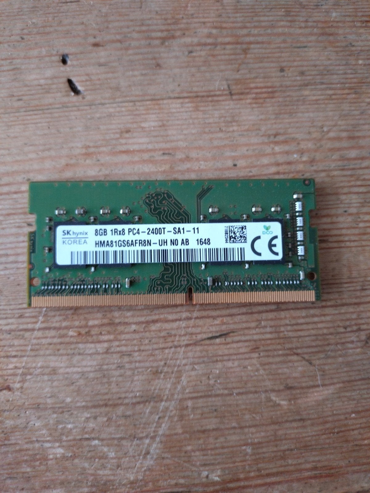 SK Hynix 8GB DDR4 RAM PC4-2400T voor laptop, Gebruikt, DDR4, 8 GB, Ophalen of Verzenden