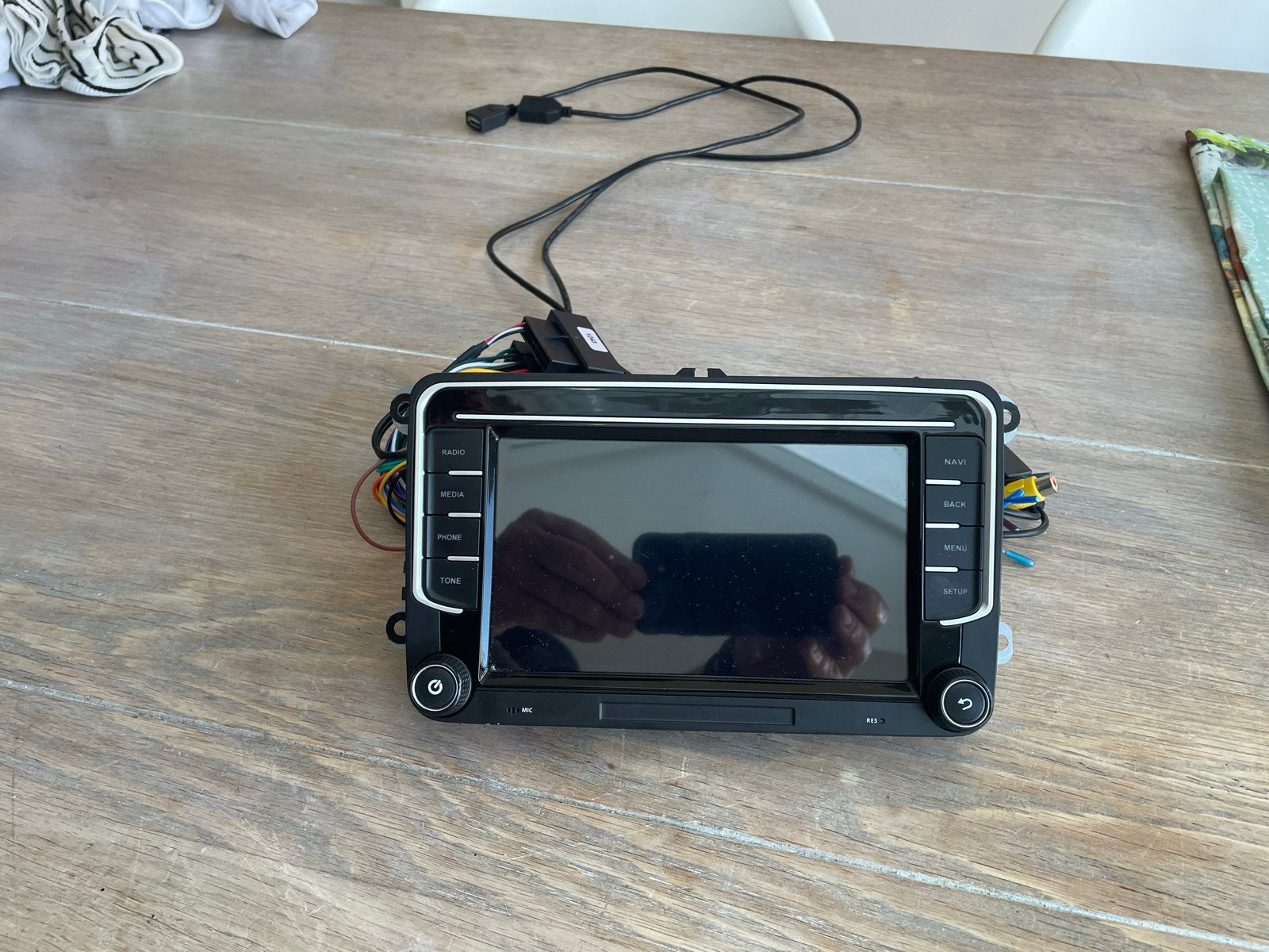 CarPlay & Android Navigatie voor VW, Ophalen, Zo goed als nieuw