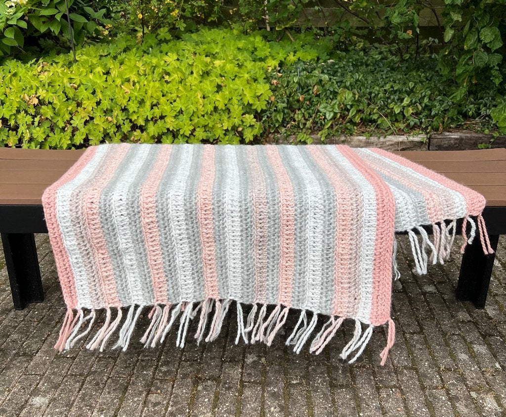Zachte omslagdoek-sjaal, Ophalen, Maat 46/48 (XL) of groter, Nieuw, Handgemaakt