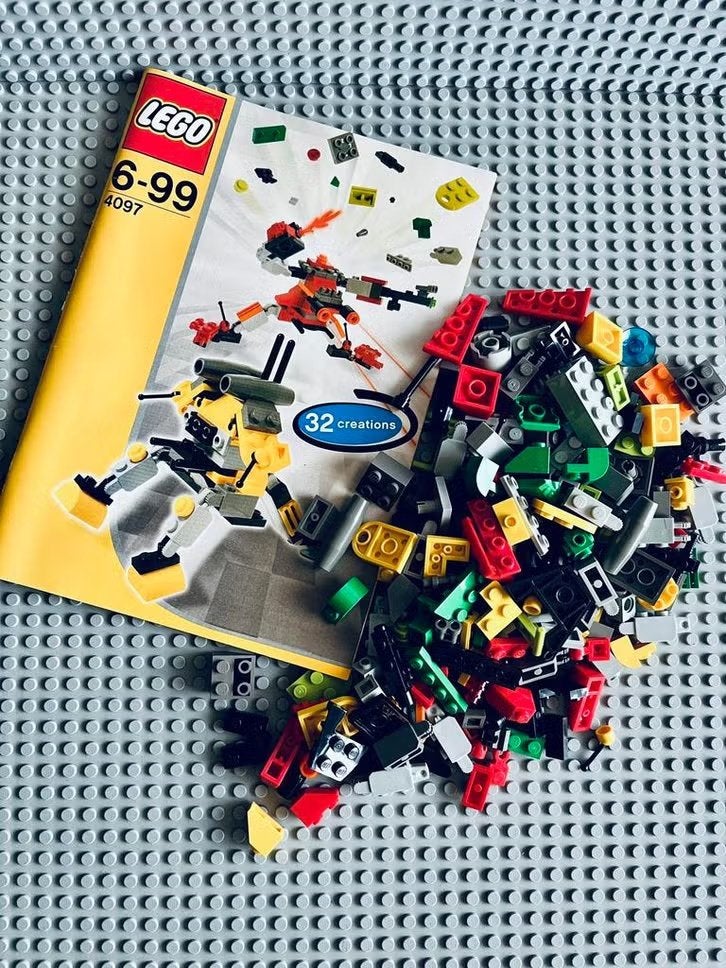 LEGO Designer Set 4097 Mini Robots (32 creaties), Gebruikt, Lego, Compleet, Ophalen of Verzenden
