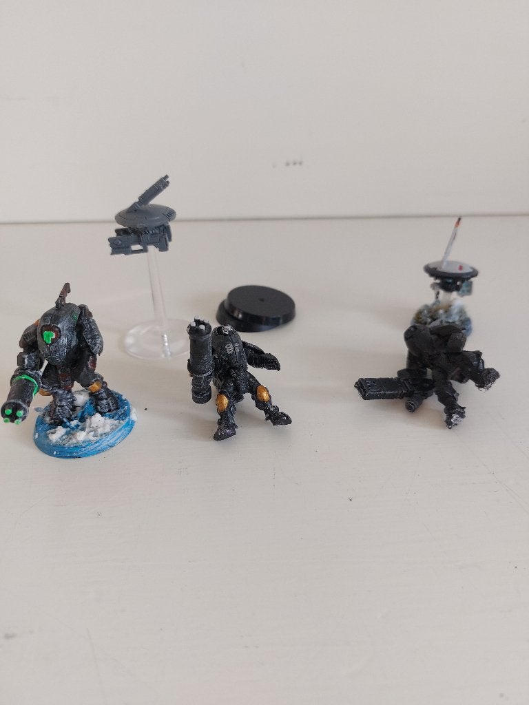 Tau Stealth battlesuits, Gebruikt, Figuurtje(s), Ophalen of Verzenden, Warhammer 40000