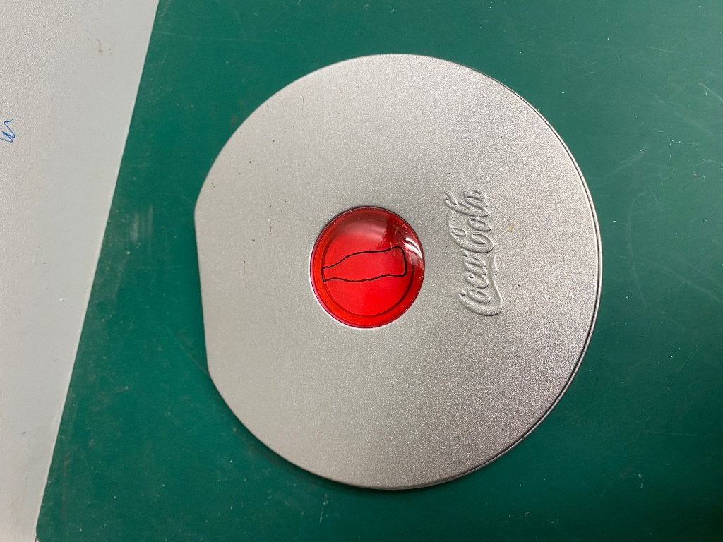Vintage Coca-Cola Cd blik, Verzamelen, Ophalen of Verzenden, Gebruikt, Overige, Overige merken