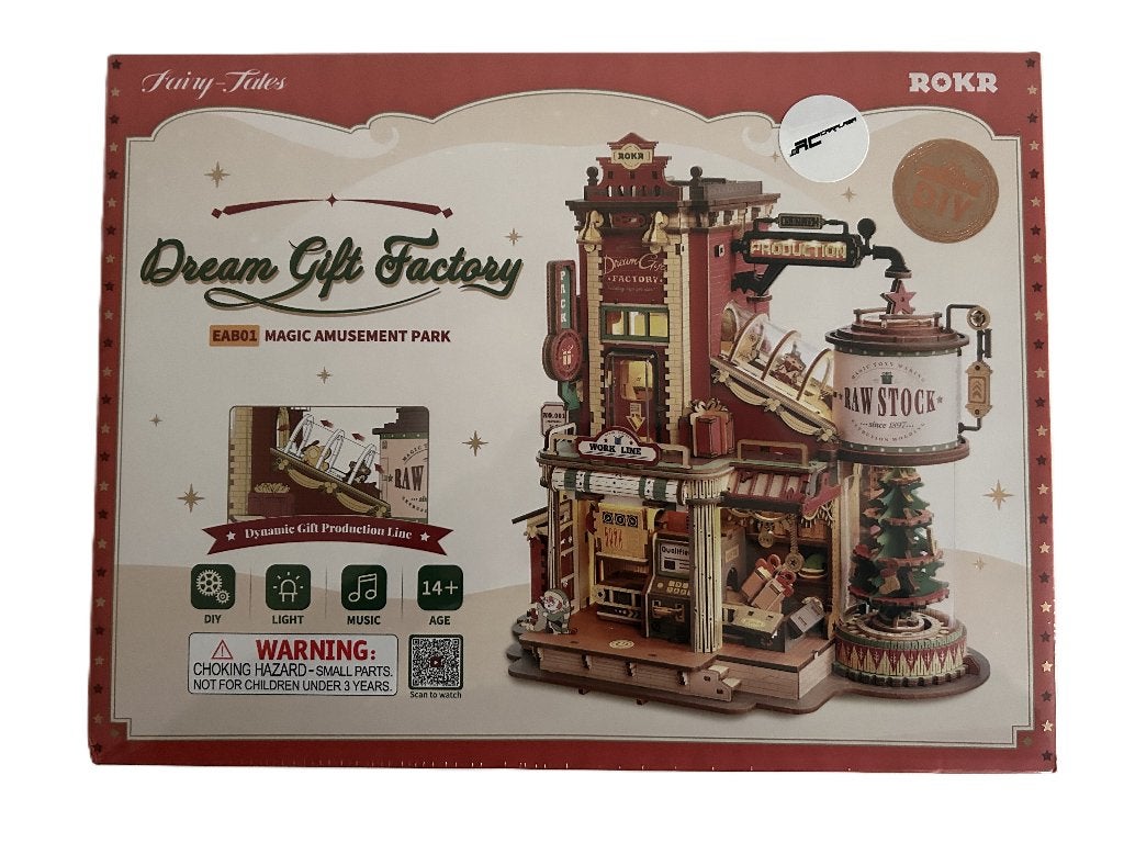 Robotime Dream Gift Factory, Verzenden, Nieuw, Knutselwerk