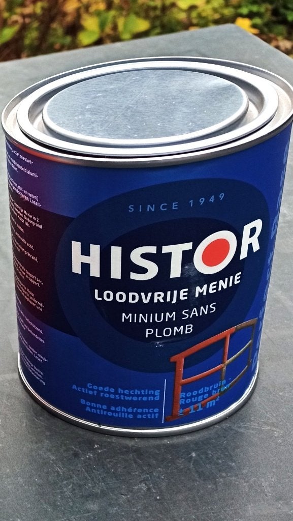 Loodvrij Menie Verf, Ophalen, Overige kleuren, Nieuw, Lak