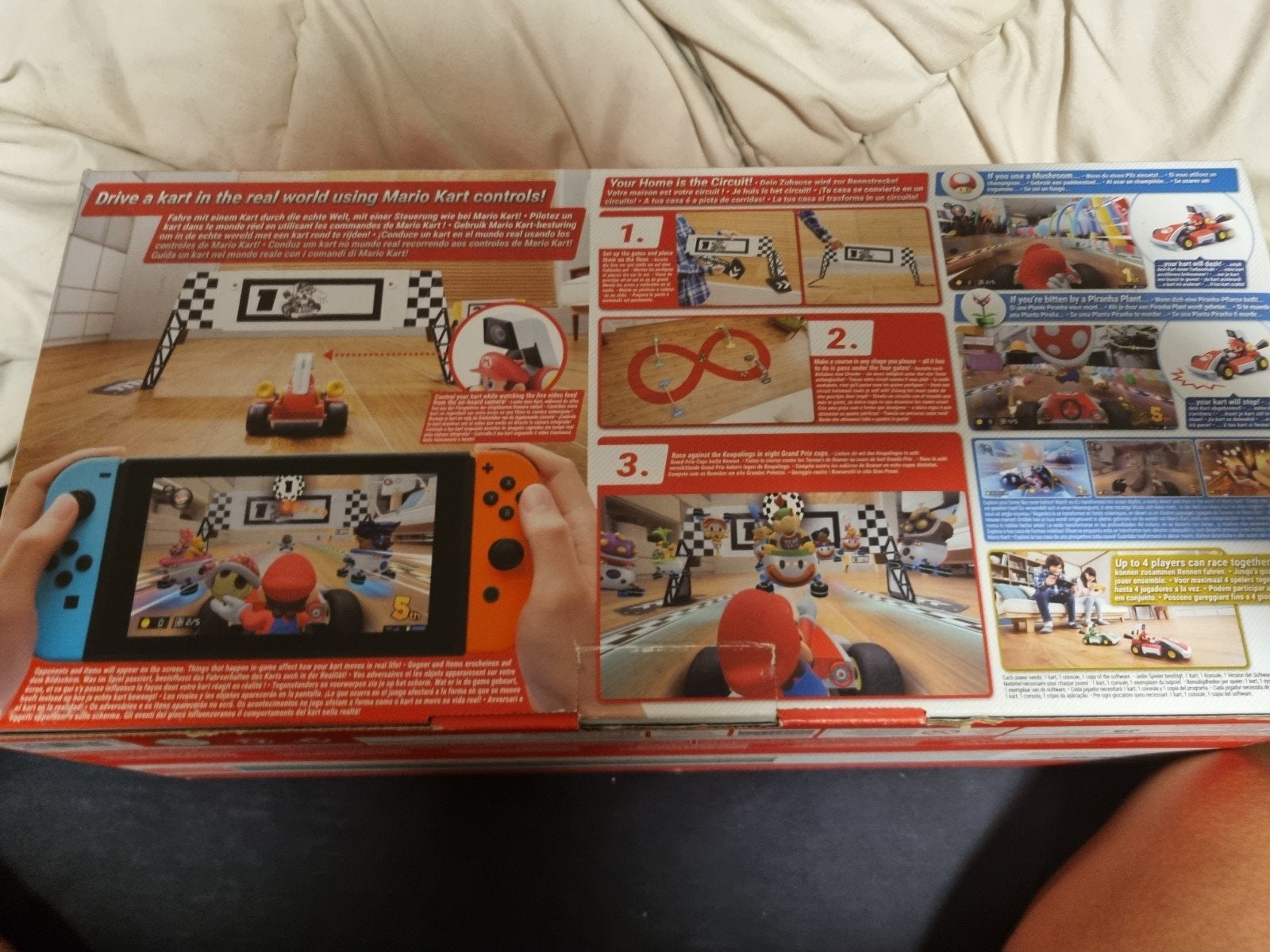 Mario Kart Live: Home Circuit voor Nintendo Switch, Ophalen of Verzenden, Zo goed als nieuw, Zonder controller, Switch Original