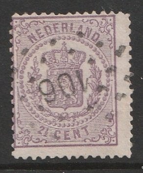 Puntstempel 106 op 18, Postzegels en Munten, Ophalen of Verzenden, T/m 1940, Gestempeld