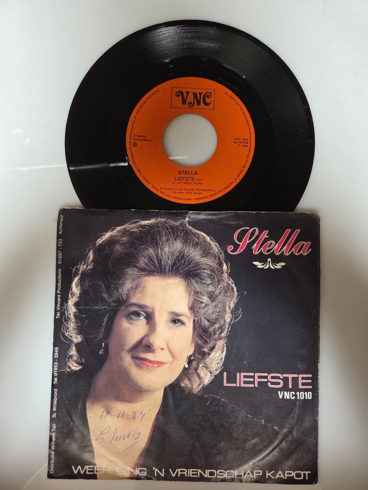 Stella - Liefste, Ophalen of Verzenden, Gebruikt, 7 inch, Nederlandstalig
