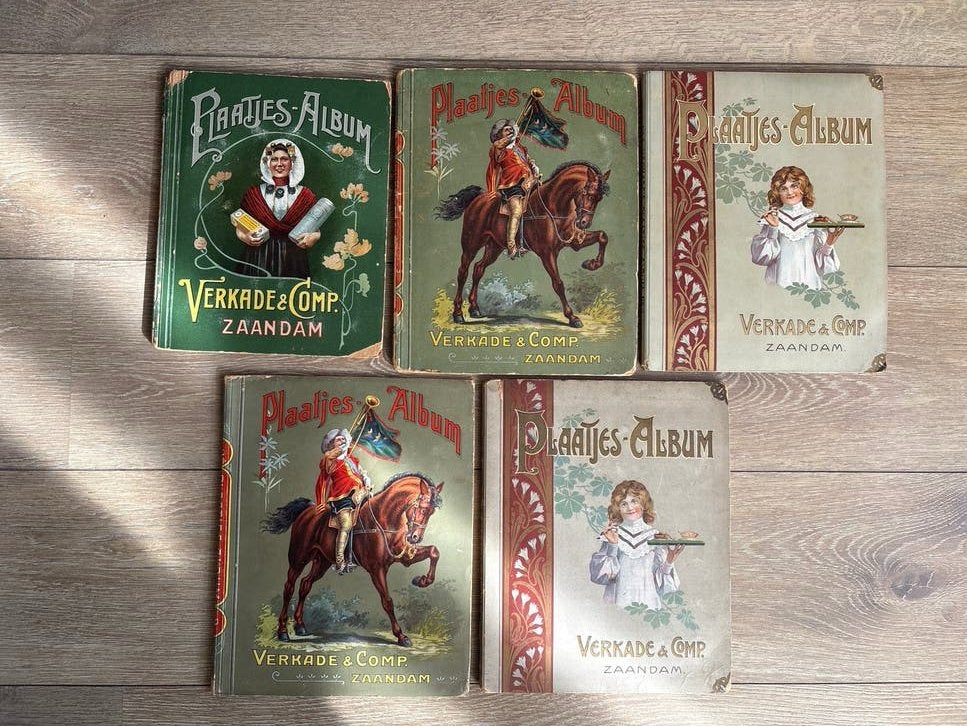 Verkade Plaatjesalbums - Vintage Collectie, Ophalen of Verzenden, Gelezen, Plaatjesalbum