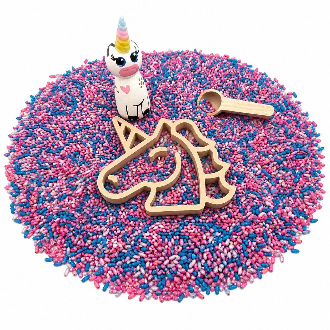 Sensorisch XXL Unicorn Speelset - Educatief & Creatief Spel, Nieuw, Ophalen of Verzenden, Mies en Hout, 1551GL Westzaan