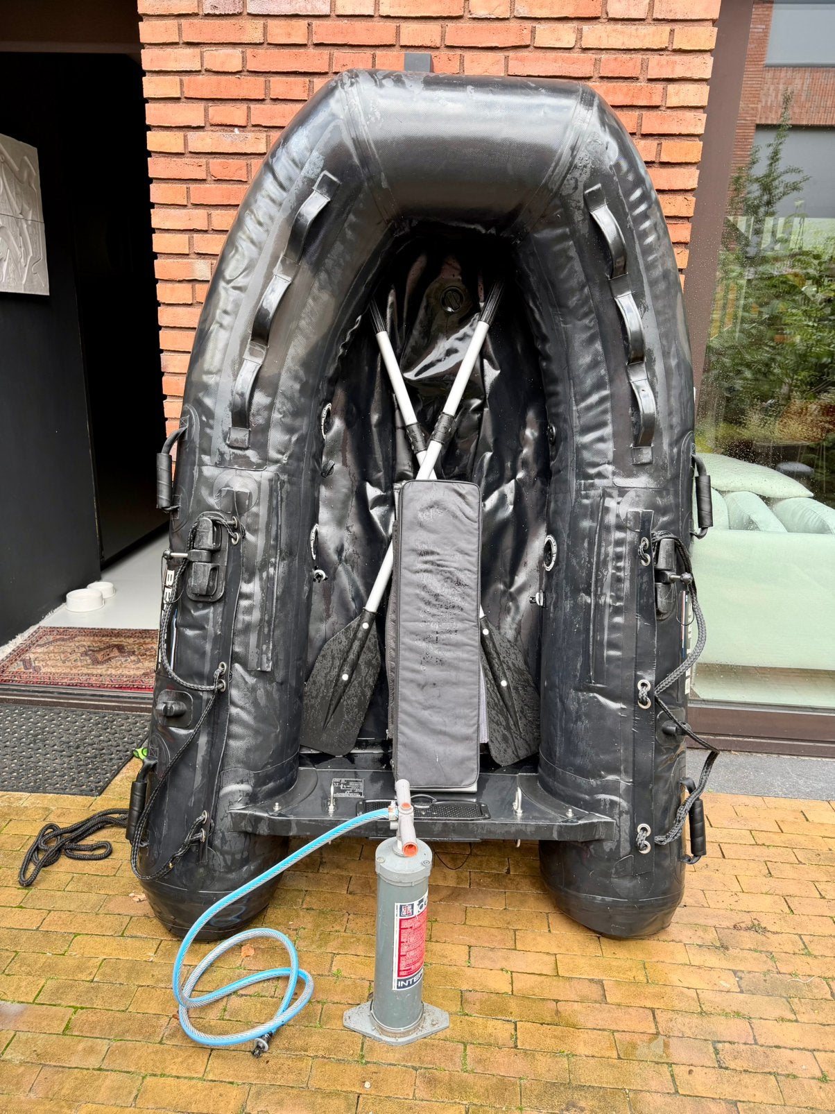 BB line rubberboot 200HD zonder plakkers, Ophalen, Gebruikt