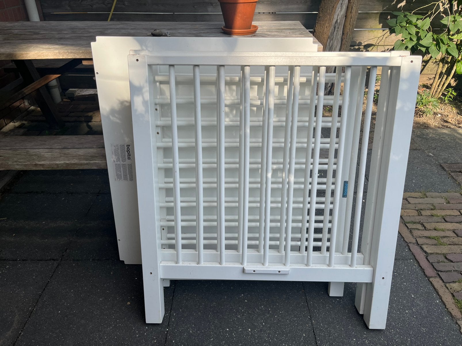 Bopita box wit, Ophalen, Gebruikt, Ledikant